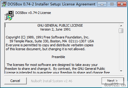 DOSBox0.74-2安装步骤